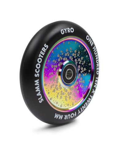 Slamm Neochrome 110mm Gyro Hollow Core Wheels (Set of 2) - Scooter-X